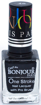 Coat Me Bonjour Paris Nail Polish - Jet Black