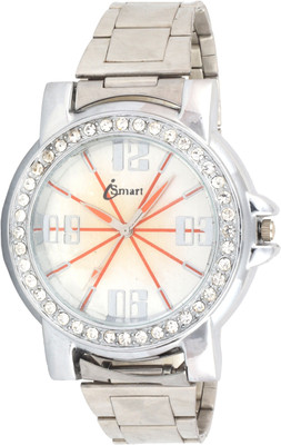 Ismart Diamond Studded Sliver Analogous Sexy Look Men And Women is5 Watch Watch - For Women
Ismart Diamond Studded Sliver Analogous Sexy Look Men And Women is5 Watch Watch - For Women