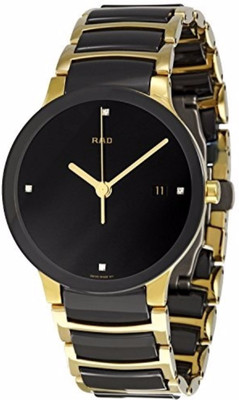 RAD R30134164 Gold Tone Steel Ceramic Bracelet & Case Swiss Quartz Black Dial Watch - For Men
RAD R30134164 Gold Tone Steel Ceramic Bracelet & Case Swiss Quartz Black Dial Watch - For Men