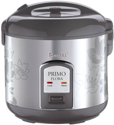 Preethi Primo RC 311 P18 Flora 1.8-Litre Electric Rice Cooker with Steaming Feature(1.8 L, Steel & Black)
Preethi Primo RC 311 P18 Flora 1.8-Litre Electric Rice Cooker with Steaming Feature(1.8 L, Steel & Black)