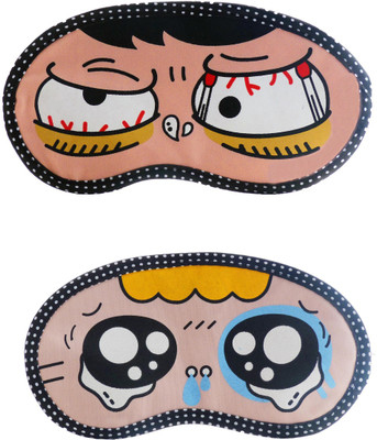 Jenna Sleepy-Y_TearyEyeCartoon Travel Sleeping Eye Cover Blindfold (Pack of 2)(2 g)
Jenna Sleepy-Y_TearyEyeCartoon Travel Sleeping Eye Cover Blindfold (Pack of 2)(2 g)