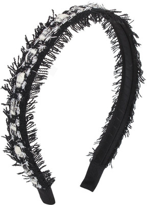 Fayon Trendy Fashion Black Thread Shining Hair Band(Black)