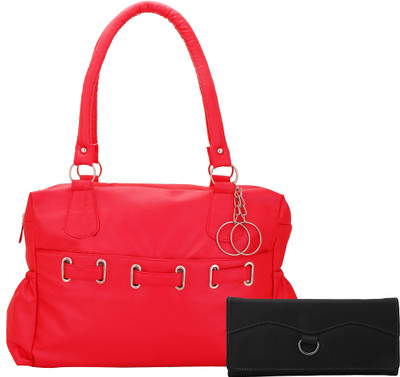 Lady bar Hand-held Bag(Red)