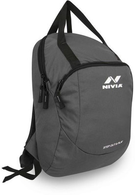 Nivia Pebble- 5 Backpack(Grey, Backpack)