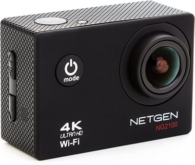 NETGEN N/A Action Camera 4k Ultra HD Waterproof with 25 Accessories includes Car Mount Carry Bag Control Watch Sports and Action Camera(Black, 16 MP)
NETGEN N/A Action Camera 4k Ultra HD Waterproof with 25 Accessories includes Car Mount Carry Bag Control Watch Sports and Action Camera(Black, 16 MP)