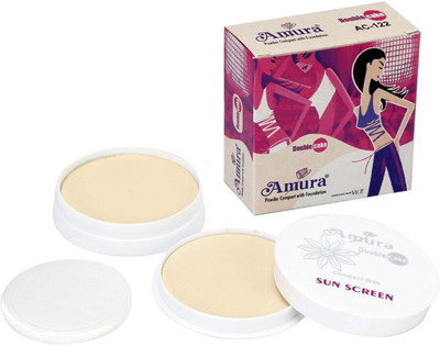 Amura Double Cake Compact Powder with Sunscreen Compact(Beige, 25 g)
Amura Double Cake Compact Powder with Sunscreen Compact(Beige, 25 g)