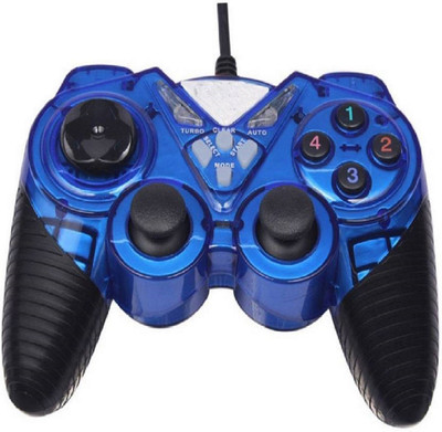 OYD LATEST EASYGRIP VIBRATING GAMEPAD (BLUE, FOR PC) Gamepad(Blue, For PC)