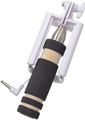 Fellkon Cable Selfie Stick(Black)
