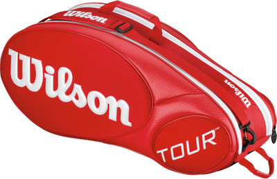Wilson Tour Molded 2.0 Tennis Kit Bag(Red, Kit Bag