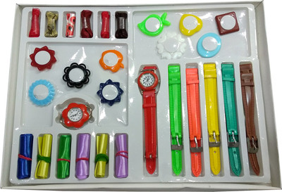 faas Analogue White Dial Multi Belt Colour Watches For Girl's & Women (Two Watches Dial &18 Different Belts) Watch - For Girls
faas Analogue White Dial Multi Belt Colour Watches For Girl's & Women (Two Watches Dial &18 Different Belts) Watch - For Girls