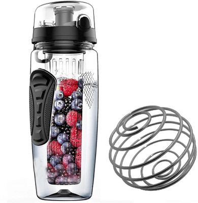 VITARA TRITAN fruit infuser & detox with shaker ball 1000 ml Shaker(Pack of 1, Black)
VITARA TRITAN fruit infuser & detox with shaker ball 1000 ml Shaker(Pack of 1, Black)