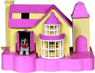 Humaira Mega Bank Stealing Coins Dogs Puppy House Piggy Coin Bank Coin Bank(Multicolor)