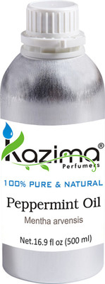 KAZIMA Peppermint Essential Oil (500ML) Pure Natural For Skin care & Hair treatment Hair Oil(500 ml)
KAZIMA Peppermint Essential Oil (500ML) Pure Natural For Skin care & Hair treatment Hair Oil(500 ml)