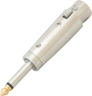 MX Xlr 3 Pin Female To 6.35mm Mono P-38 Male Microphone Audio Extension Adaptor Jack Adapter Connector(Silver, Gold)
MX Xlr 3 Pin Female To 6.35mm Mono P-38 Male Microphone Audio Extension Adaptor Jack Adapter Connector(Silver, Gold)