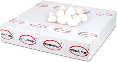 Pepper Agro Pebbles Stones for Decoration / Garden / Table / Aquarium 30 to 40 mm Tumbled White Pebble, 1.9 Kg Regular Oval Rock Pebbles(White 1.9 kg)
Pepper Agro Pebbles Stones for Decoration / Garden / Table / Aquarium 30 to 40 mm Tumbled White Pebble, 1.9 Kg Regular Oval Rock Pebbles(White 1.9 kg)