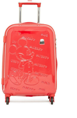 Gamme Disney Red Mickey Emboss Kids Trolley Bag Cabin Luggage -  inch(Red 
Gamme Disney Red Mickey Emboss Kids Trolley Bag Cabin Luggage -  inch(Red