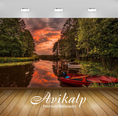 Avikalp Nature Wallpaper(60.96 cm X 91.44 cm)