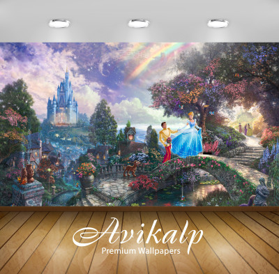 Avikalp Nature Wallpaper(304.8 cm X 365.76 cm)
