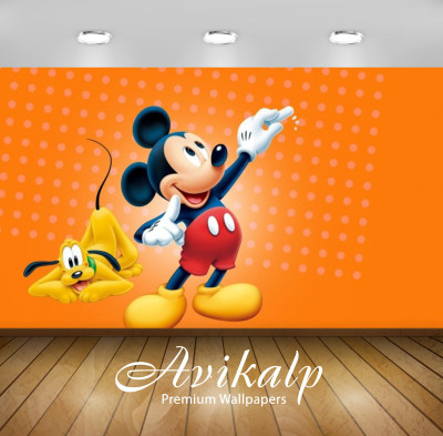 Avikalp Animation & Cartoons Wallpaper(213.36 cm X 274.32 cm)