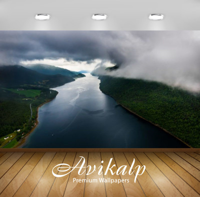 Avikalp Nature Wallpaper(60.96 cm X 91.44 cm)