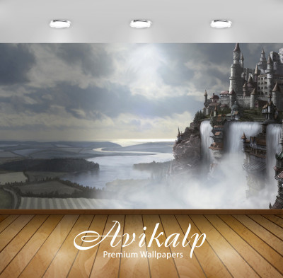 Avikalp Nature Wallpaper(60.96 cm X 91.44 cm)