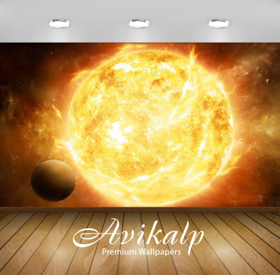 Avikalp Nature Wallpaper(60.96 cm X 91.44 cm)