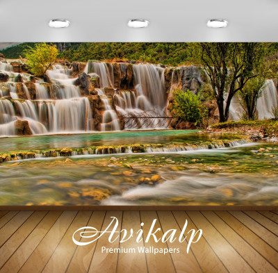 Avikalp Nature Wallpaper(60.96 cm X 91.44 cm)