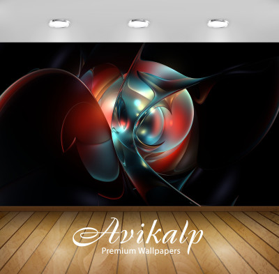 Avikalp Abstract Wallpaper(60.96 cm X 91.44 cm)