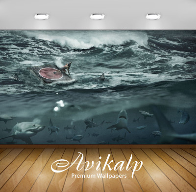 Avikalp Nature Wallpaper(60.96 cm X 91.44 cm)