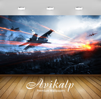 Avikalp Nature Wallpaper(60.96 cm X 91.44 cm)