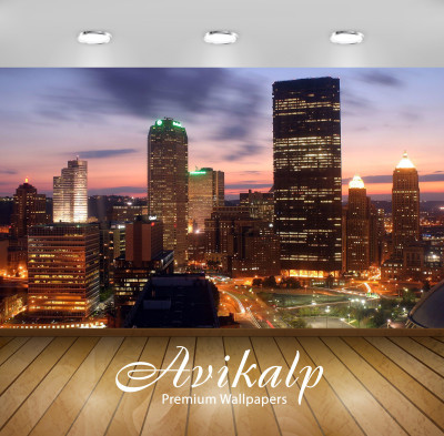 Avikalp Countries & Cities Wallpaper(60.96 cm X 91.44 cm)