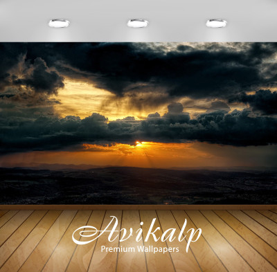 Avikalp Nature Wallpaper(60.96 cm X 91.44 cm)