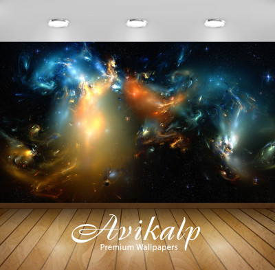 Avikalp Nature Wallpaper(60.96 cm X 91.44 cm)