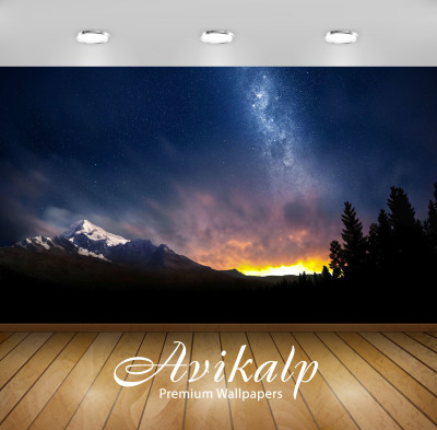 Avikalp Nature Wallpaper(60.96 cm X 91.44 cm)