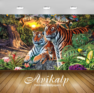 Avikalp Nature Wallpaper(60.96 cm X 91.44 cm)