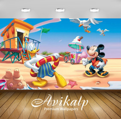 Avikalp Animation & Cartoons Wallpaper(60.96 cm X 91.44 cm)