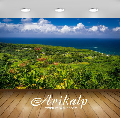 Avikalp Nature Wallpaper(213.36 cm X 274.32 cm)