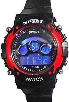 blutech redsports 7 light on display amazing watch and good gift foer kids Watch - For Boys & Girls