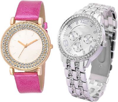 sooms Rhinestone Studded Analog silver Dial artificial chronograph with DIAMOND STUDDED AND GLAMOROUS DIVA ladies party wear Watch - For Women
sooms Rhinestone Studded Analog silver Dial artificial chronograph with DIAMOND STUDDED AND GLAMOROUS DIVA ladies party wear Watch - For Women