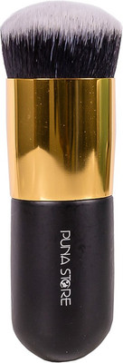 Puna Store Face Powder Blush Brush (Black + Gold)(Pack of 1)