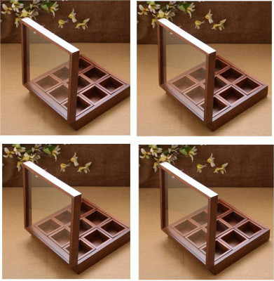 MartCrown Wooden handcrafted handmade carving masala bo Wooden Fridge Container, Grocery Container, Oil Container, Pickle Container & Salt Pepper Container, Spice Container, Tea Coffee & Sugar Container, Utility Box x 4 Piece Condiment Set(Wood)
MartCrown Wooden handcrafted handmade carving masala bo Wooden Fridge Container, Grocery Container, Oil Container, Pickle Container & Salt Pepper Container, Spice Container, Tea Coffee & Sugar Container, Utility Box x 4 Piece Condiment Set(Wood)