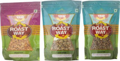 Roast Way Peanut Hing Jeera & Peanut Nimbu Podina & Pumpkin Seed Roasted Namkeen Combo(3)
Roast Way Peanut Hing Jeera & Peanut Nimbu Podina & Pumpkin Seed Roasted Namkeen Combo(3)