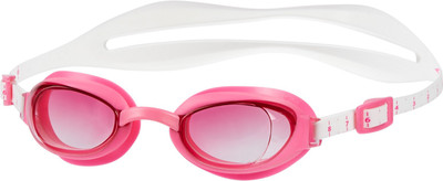 Speedo Aquapure Swimming Goggles(White), White/pink