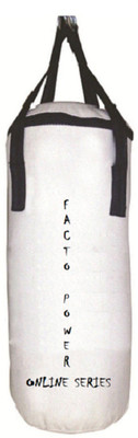 FACTO POWER ONLINE SERIES 5.0 FEET LONG, CANVAS MATERIAL, WHITE COLOR, UNFILLED WITH HANGING STRAPS Hanging Bag(5.0, 60 kg)
FACTO POWER ONLINE SERIES 5.0 FEET LONG, CANVAS MATERIAL, WHITE COLOR, UNFILLED WITH HANGING STRAPS Hanging Bag(5.0, 60 kg)