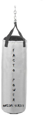 FACTO POWER ONLINE SERIES 2.0 FEET LONG, SRF MATERIAL, WHITE COLOR, UNFILLED WITH HANGING STRAPS Hanging Bag(2.0, 24 kg)
FACTO POWER ONLINE SERIES 2.0 FEET LONG, SRF MATERIAL, WHITE COLOR, UNFILLED WITH HANGING STRAPS Hanging Bag(2.0, 24 kg)