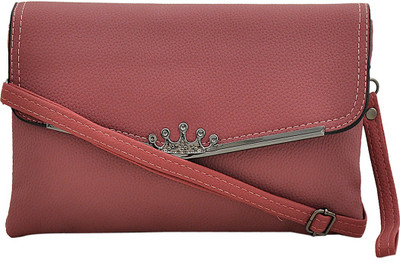 Mark & Keith Women Casual Purple PU Sling Bag
