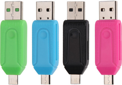 YTM (Pack of 4)OTG Card Reader Universal Micro USB OTG TF/SD Card Reader For Laptop, Mobile, Tablet & Computer USB Adapter(White)
YTM (Pack of 4)OTG Card Reader Universal Micro USB OTG TF/SD Card Reader For Laptop, Mobile, Tablet & Computer USB Adapter(White)