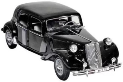 Maisto 1952 Citroen 15Cv 6 Cyl Special Edition Scale Model Car, Scale 1:18, Color - Black(Black)