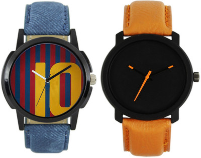 CM Men Watch Combo With Premium Look Printed Dial Lorem LR 0020_0010 Watch - For Men