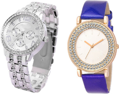 sooms Rhinestone Studded Analog silver Dial artificial chronograph with DIAMOND STUDDED AND GLAMOROUS DIVA ladies party wear Watch - For Women
sooms Rhinestone Studded Analog silver Dial artificial chronograph with DIAMOND STUDDED AND GLAMOROUS DIVA ladies party wear Watch - For Women